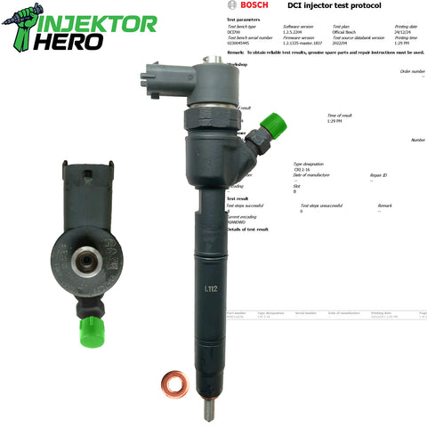 0445110256 Bosch Einspritzdüse Injektor Hyundai Accent Kia Rio 1.5 CRDi 338002A400