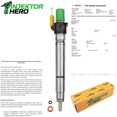 0445116043 Einspritzdüse Jaguar XF I Land Rover Freelander 2 DW12BTED4 L359 2.2