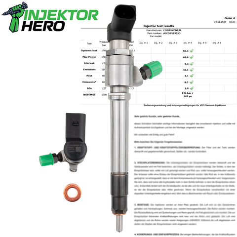 7H2Q9K546CB INJECTEUR SIEMENS LAND ROVER DISCOVERY 2.7 TD A2C59513553
