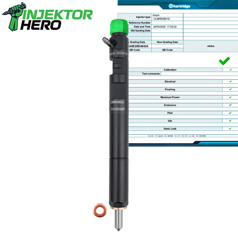 EJBR02801D Delphi Injektor Hyundai Kia 2.9 TDi R02801D EJBR02301Z 33800-4X500